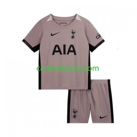 Camisolas de futebol Tottenham Hotspur Criança Equipamento 3ª 2023/24 Manga Curta